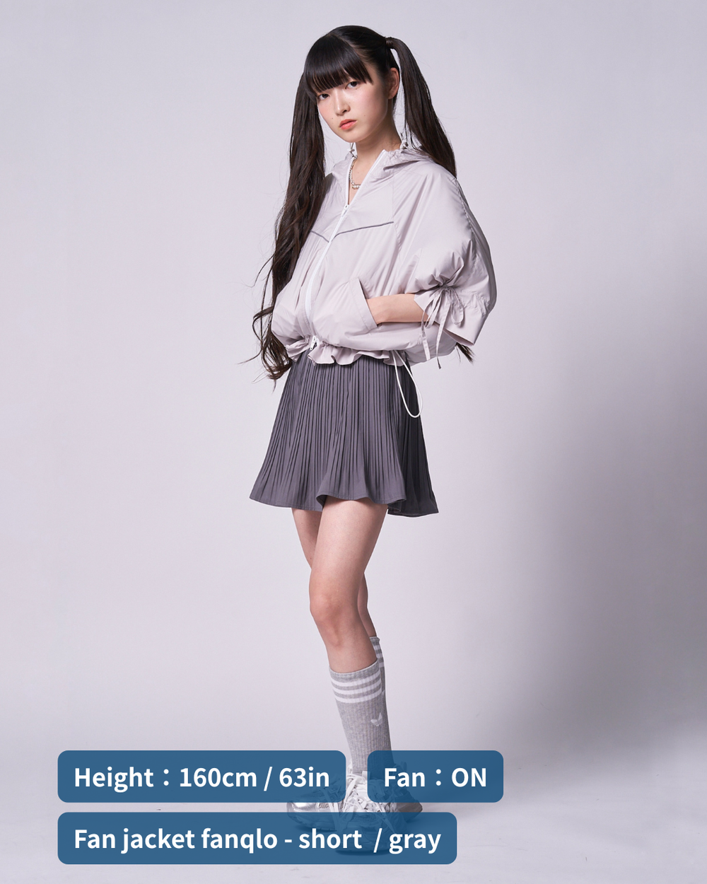 fanqlo Short｜ファン付きセット・バッテリー付属なし 1