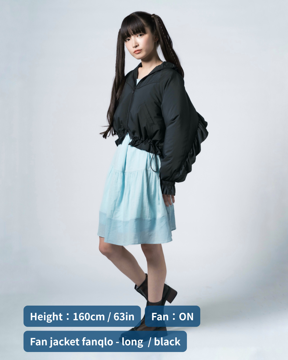 fanqlo Long｜ファン付きセット・バッテリー付属なし 4